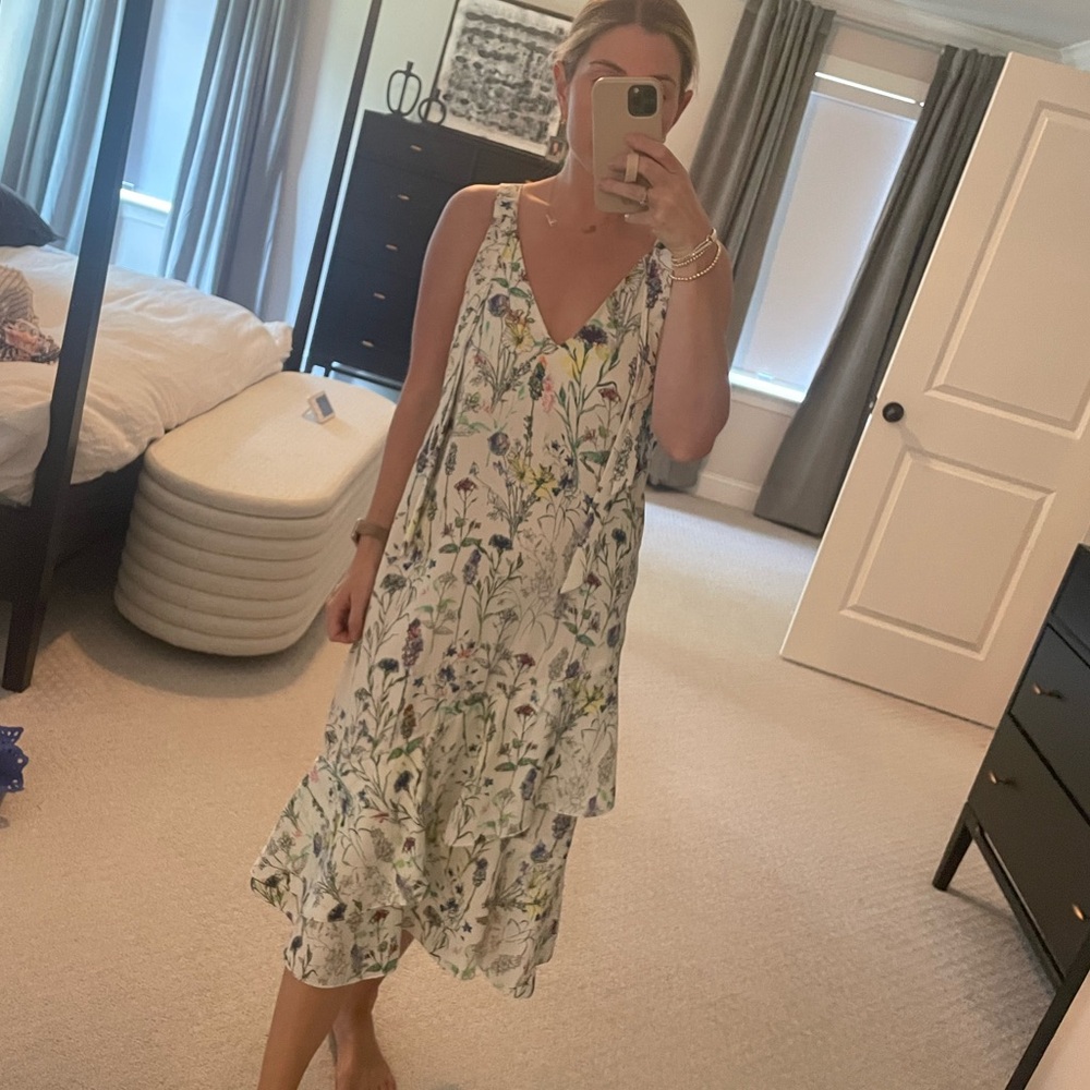 Floral Midi Dress H&M